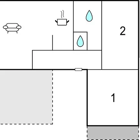 Two-bedroom In Kastel Kambelovac